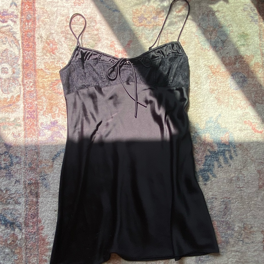 Elegant Black Slip dress